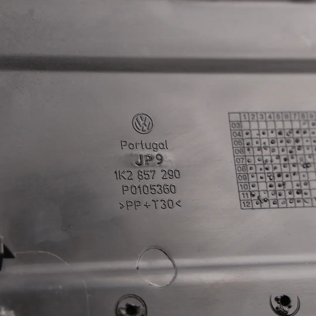 VW Volkswagen Eos Glove Box Dashboard Storage Tray Stowage Compartment - SKU RHD-1K2857290-1 - Part number 1K2857290