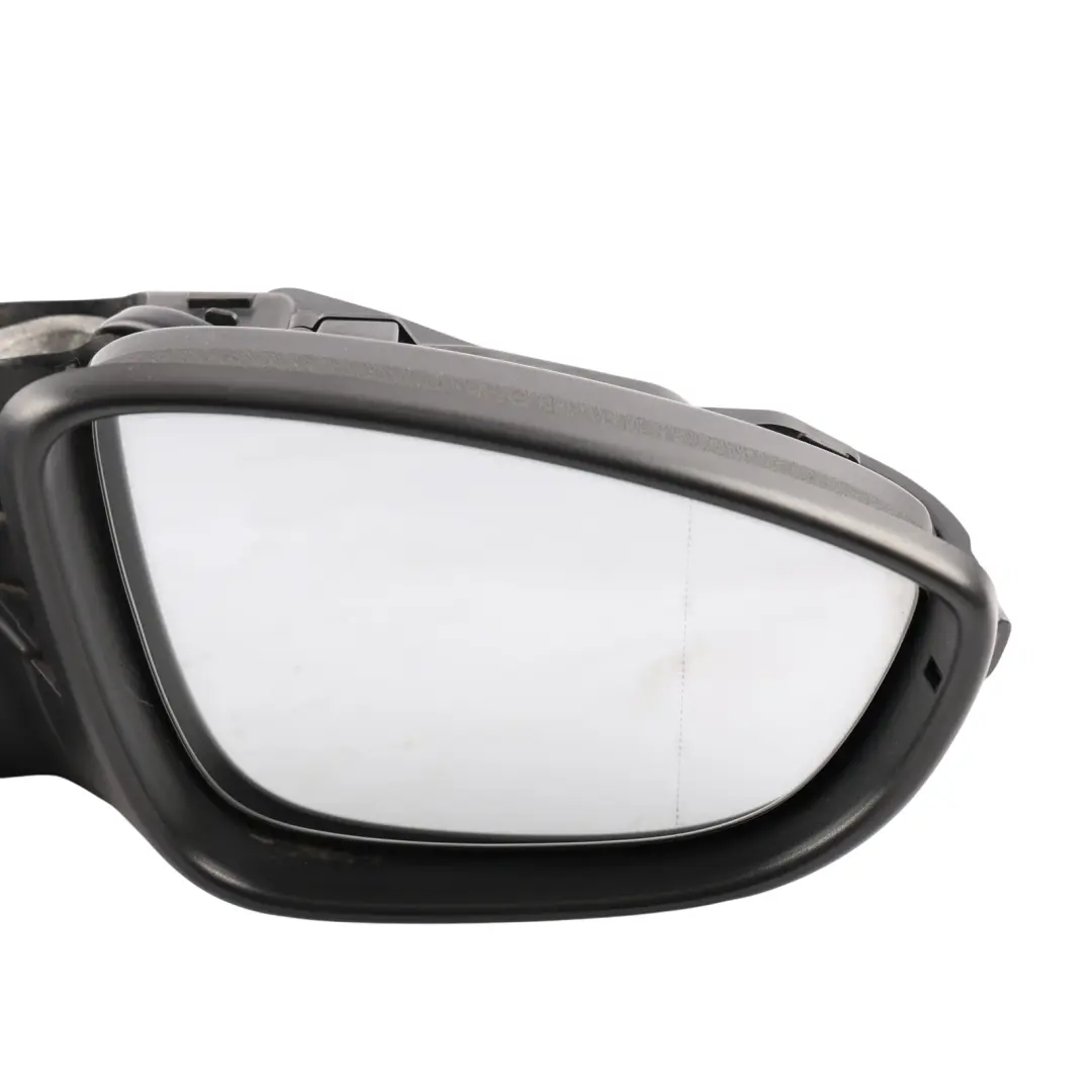 VW Volkswagen Scirocco Mk3 Door Wing Mirror Heated Right O/S Black - SKU RHD-1K8857508P-1 - Part number 1K8857508P