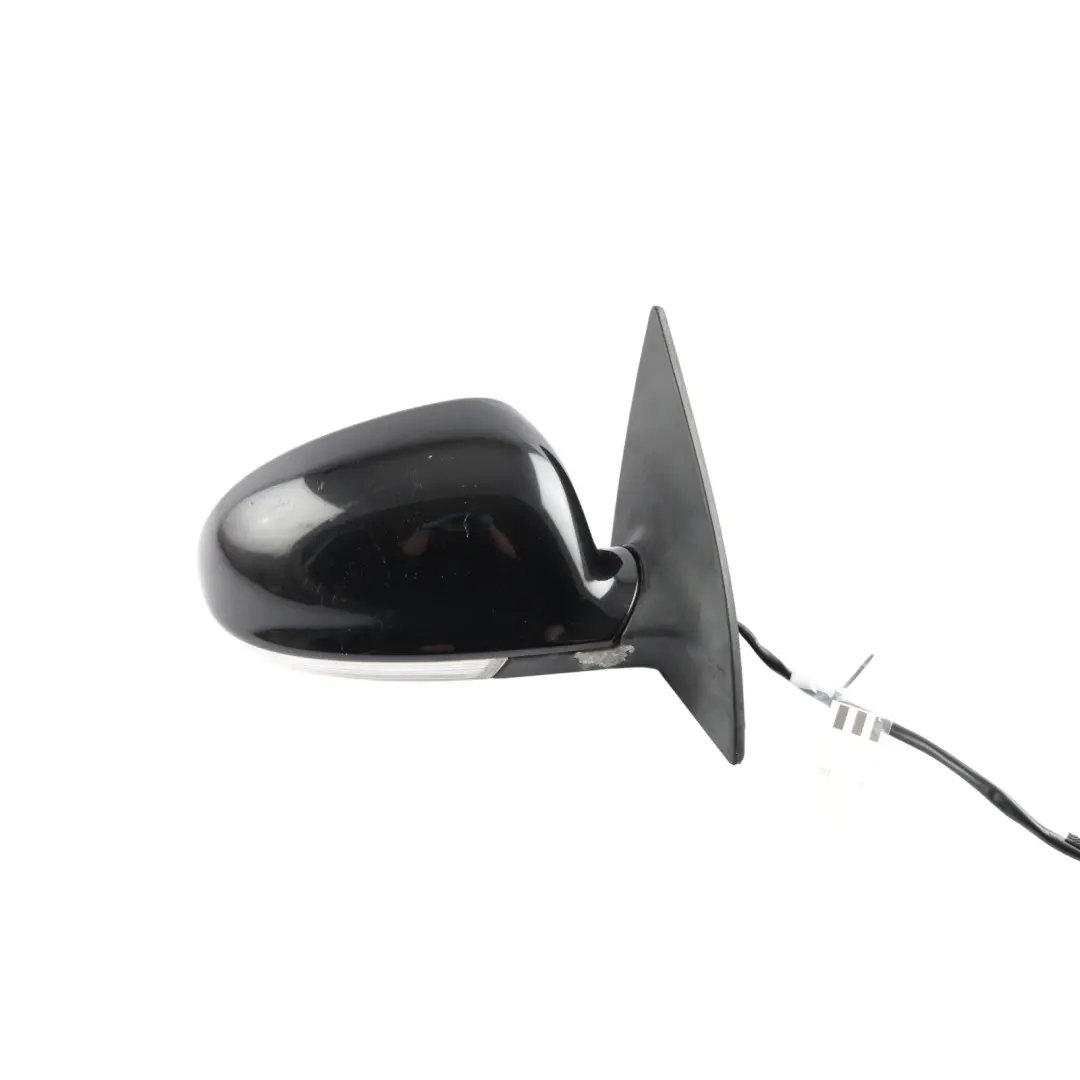 VW Eos 1F Wing Mirror Electric Heated Without Glass Right O/S Deep Black - C9X - SKU RHD-1Q2857508S-DBL - Part number 1Q2857508S