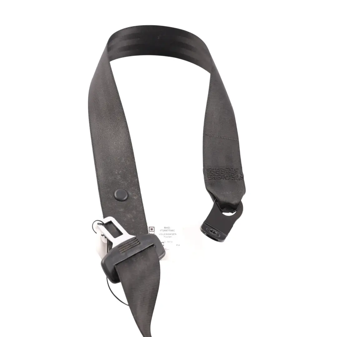 VW Volkswagen Touran 1T Seat Belt Upper Seatbelt Front Right O/S - SKU RHD-1T2857706C - Part number 1T2857706C