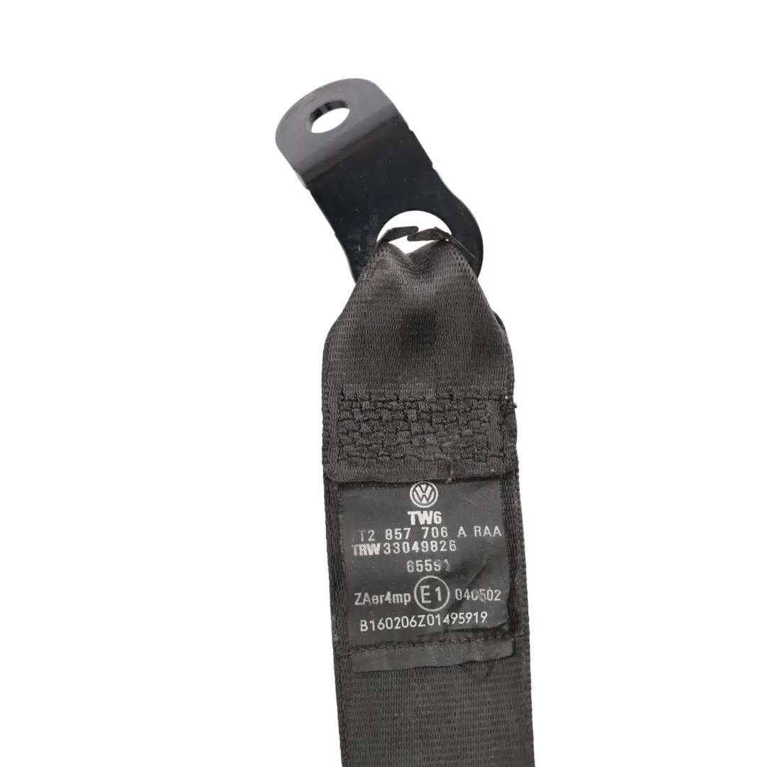 VW Volkswagen Touran 1T Seat Belt Upper Seatbelt Front Right O/S - SKU RHD-1T2857706C - Part number 1T2857706C