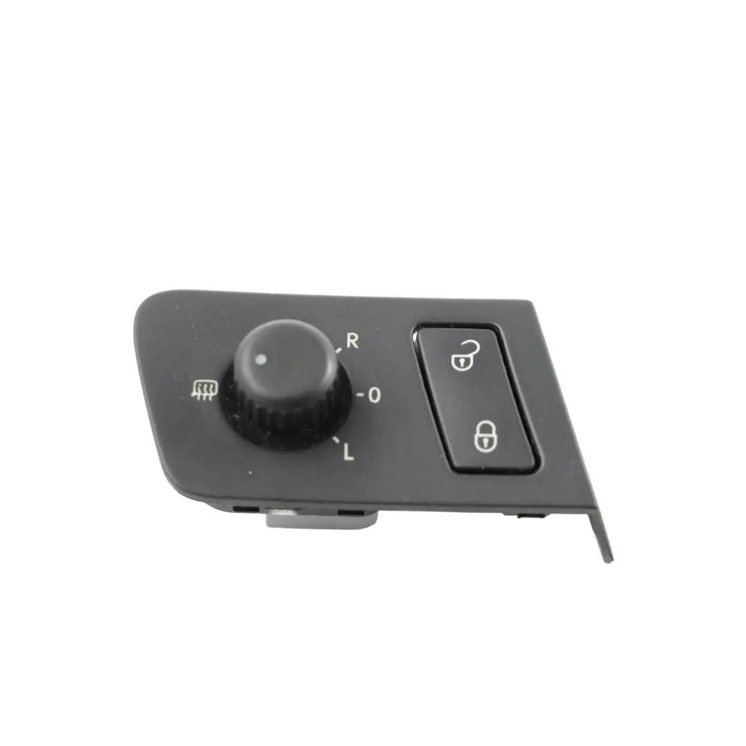 Wing Mirror Switch Central Lock Button Unit to Volkswagen Touran 1T with Part number 1T2959552D Volkswagen Touran 1T Wing Mirror Switch Central Lock Button Unit - SKU RHD-1T2959552D-1 - Part number 1T2959552D