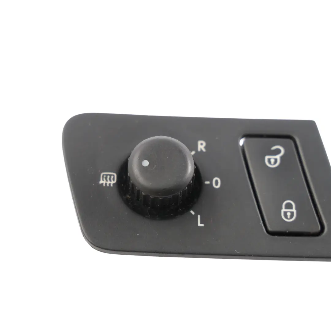 Wing Mirror Switch Central Lock Button Unit to Volkswagen Touran 1T with Part number 1T2959552D Volkswagen Touran 1T Wing Mirror Switch Central Lock Button Unit - SKU RHD-1T2959552D-1 - Part number 1T2959552D