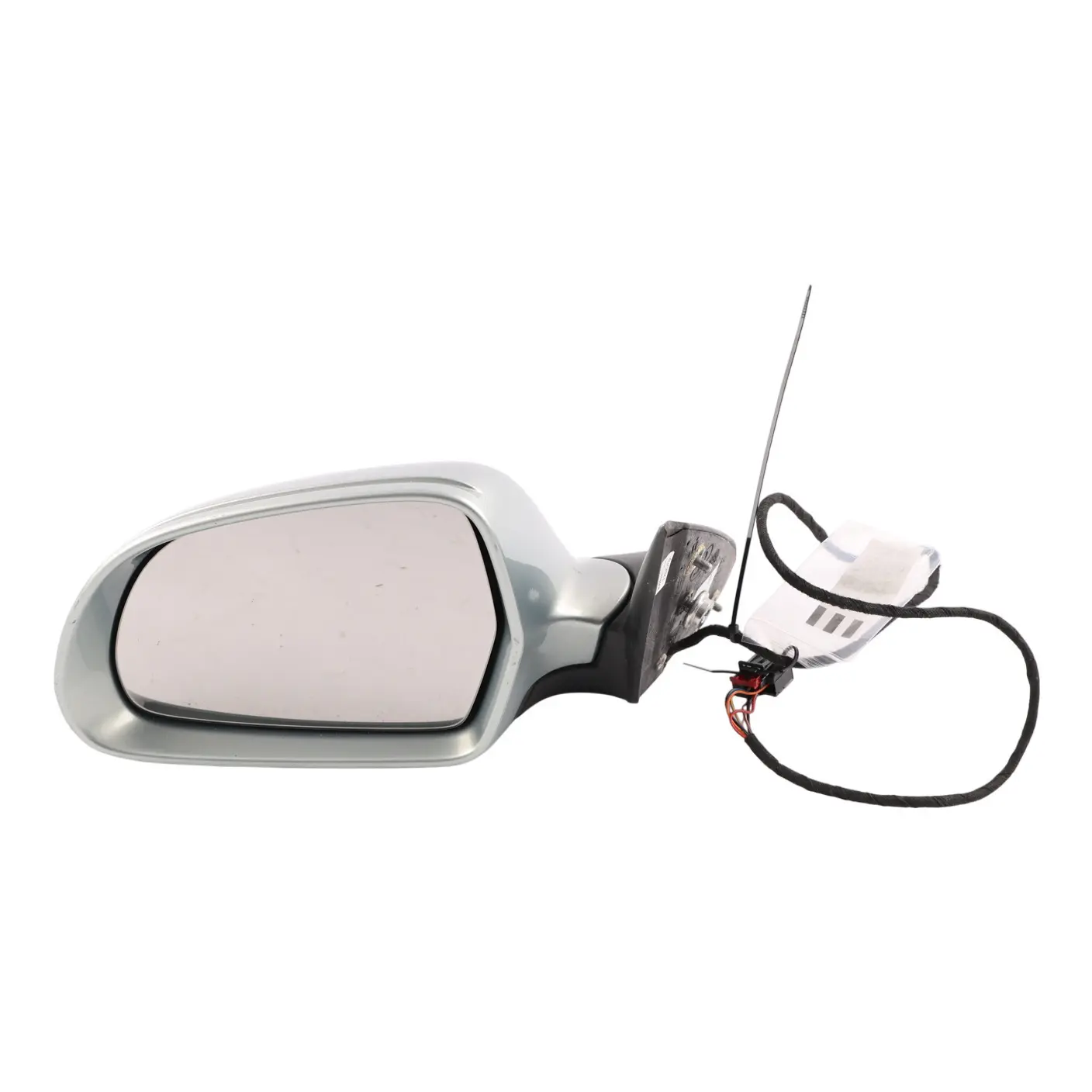 Skoda Octavia Mk2 1Z Side View Wing Mirror Electric Left N/S Arctic Green - 8B