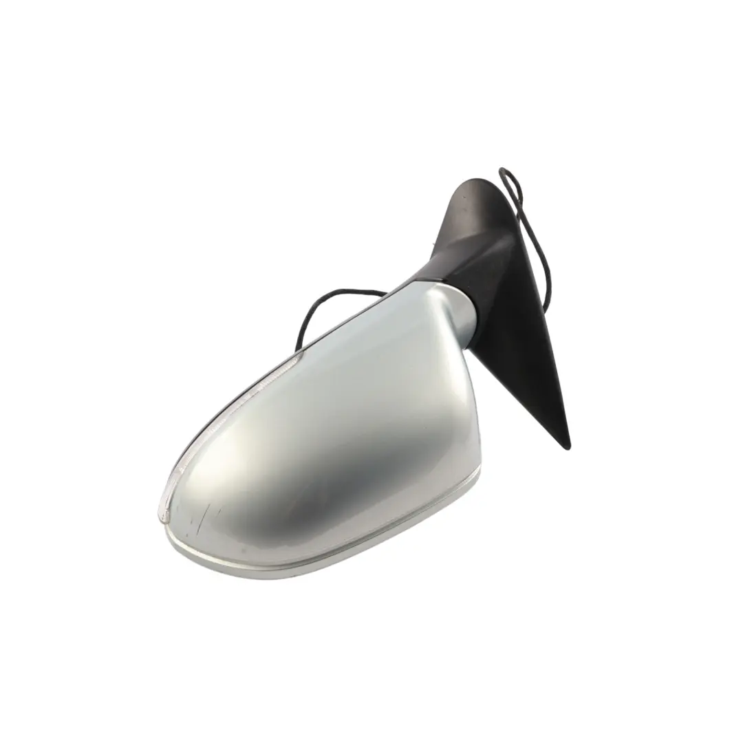 Skoda Octavia Mk2 1Z Side View Wing Mirror Electric Left N/S Arctic Green - 8B - SKU RHD-1Z2857507AB-ARG - Part number 1Z2857507AB