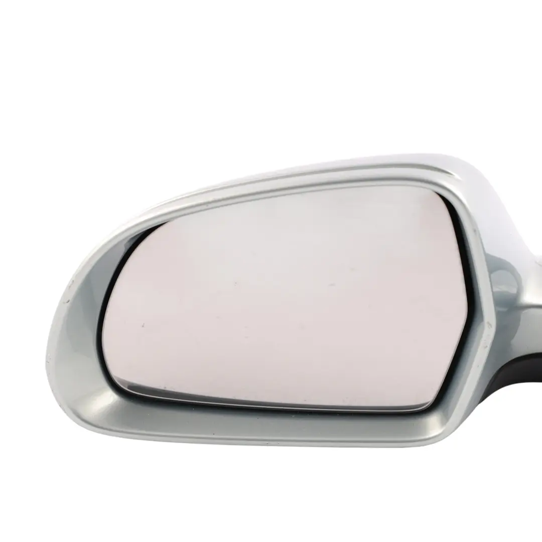 Skoda Octavia Mk2 1Z Side View Wing Mirror Electric Left N/S Arctic Green - 8B - SKU RHD-1Z2857507AB-ARG - Part number 1Z2857507AB