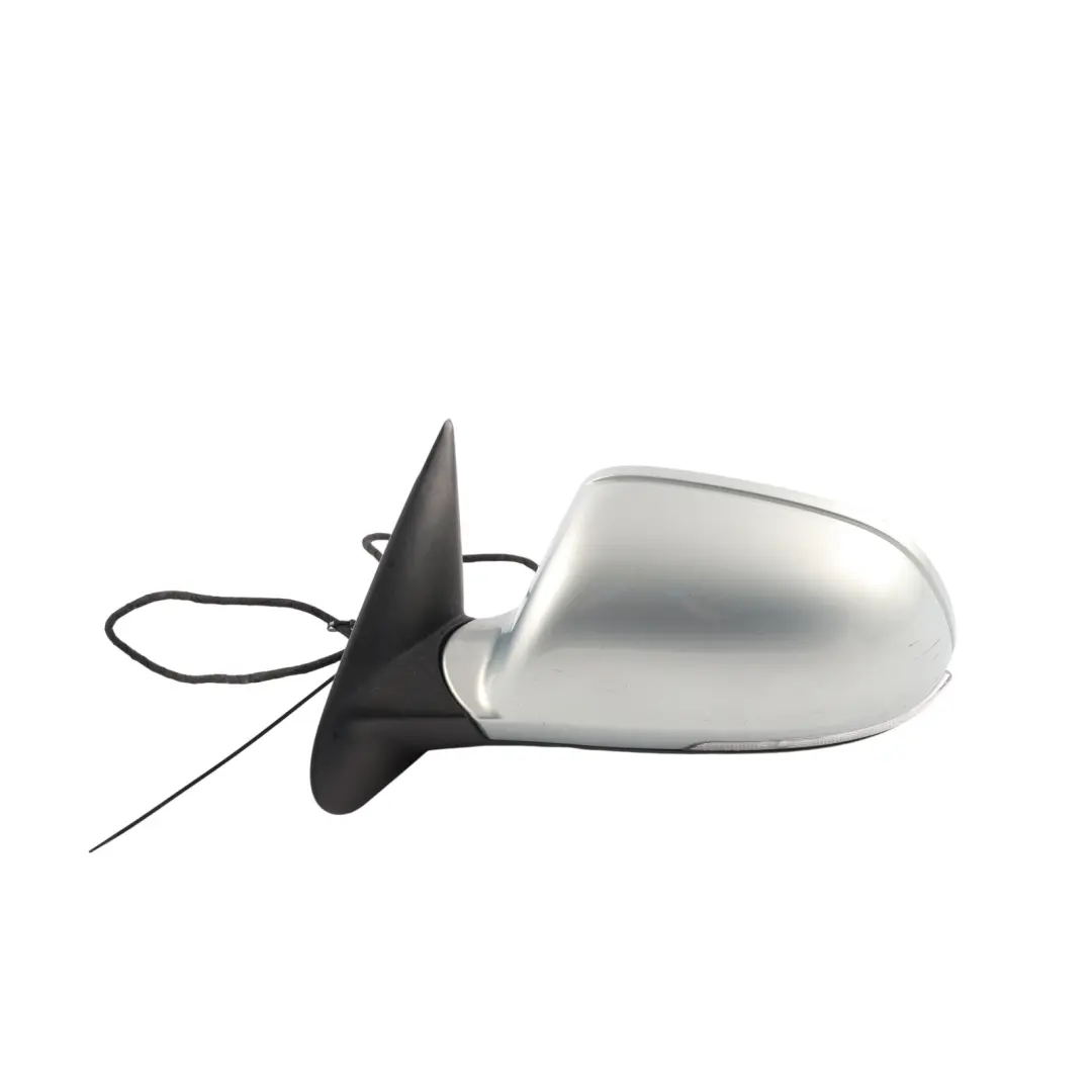 Skoda Octavia Mk2 1Z Side View Wing Mirror Electric Left N/S Arctic Green - 8B - SKU RHD-1Z2857507AB-ARG - Part number 1Z2857507AB