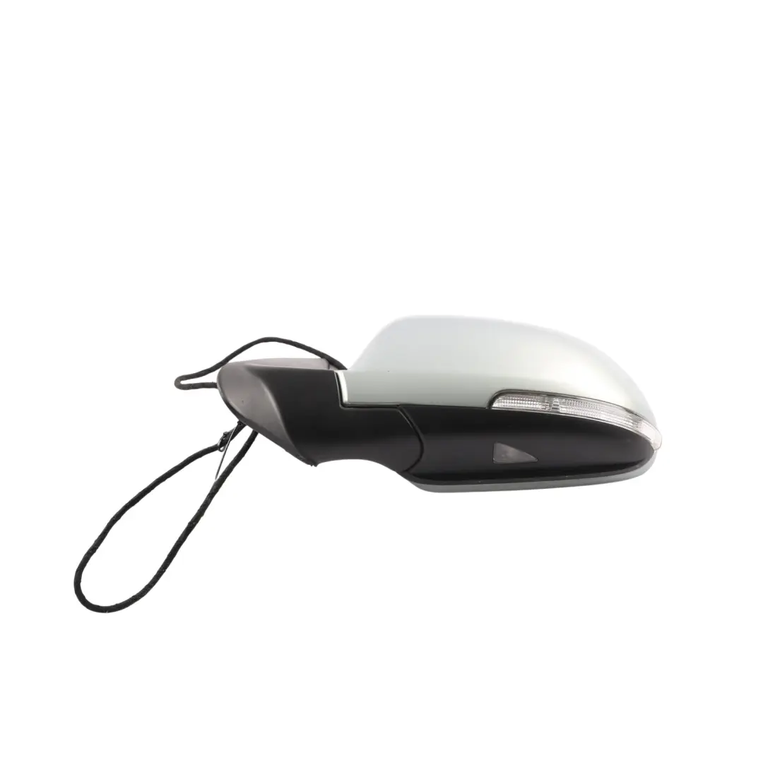 Mk2 1Z Side View Wing Mirror Electric Left N/S Arctic Green - 8B to Skoda Octavia with Part number 1Z2857507AB Skoda Octavia Mk2 1Z Side View Wing Mirror Electric Left N/S Arctic Green - 8B - SKU RHD-1Z2857507AB-ARG - Part number 1Z2857507AB