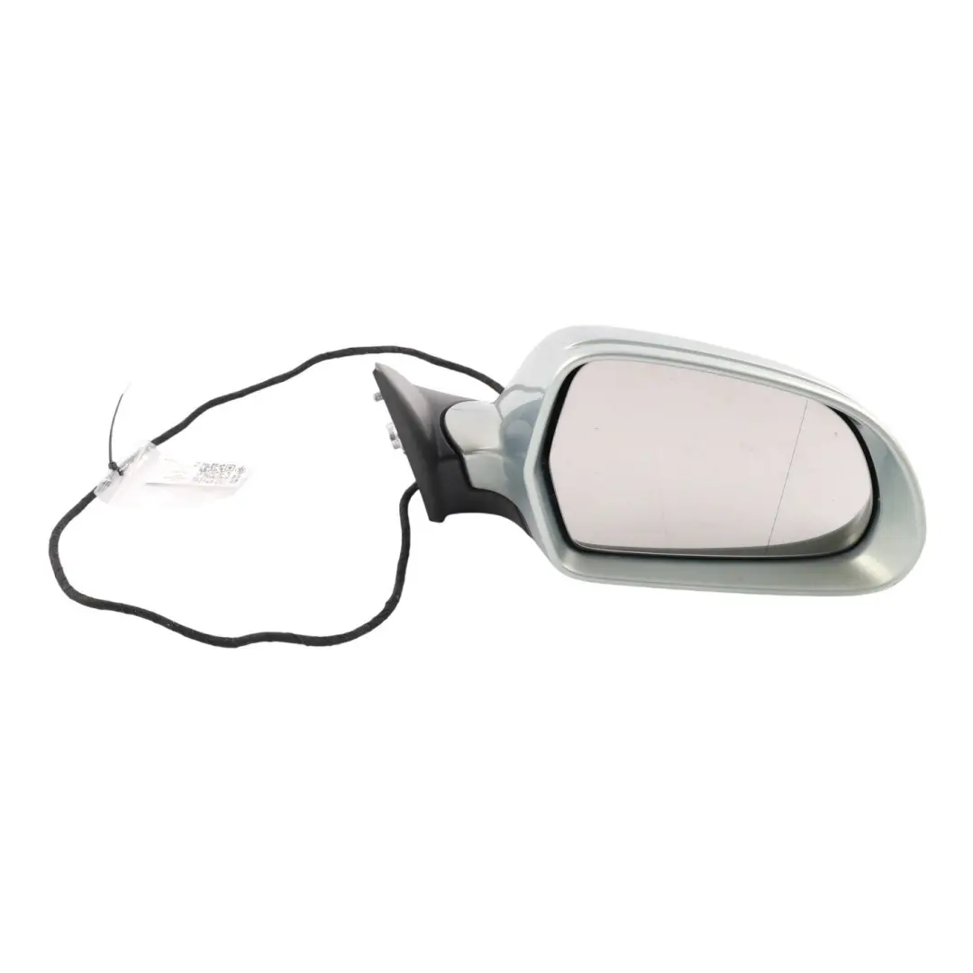 Skoda Octavia 1Z Door Wing Mirror Electric Heated Right O/S Arctic Green - 8B - SKU RHD-1Z2857508AB-ARG - Part number 1Z2857508AB
