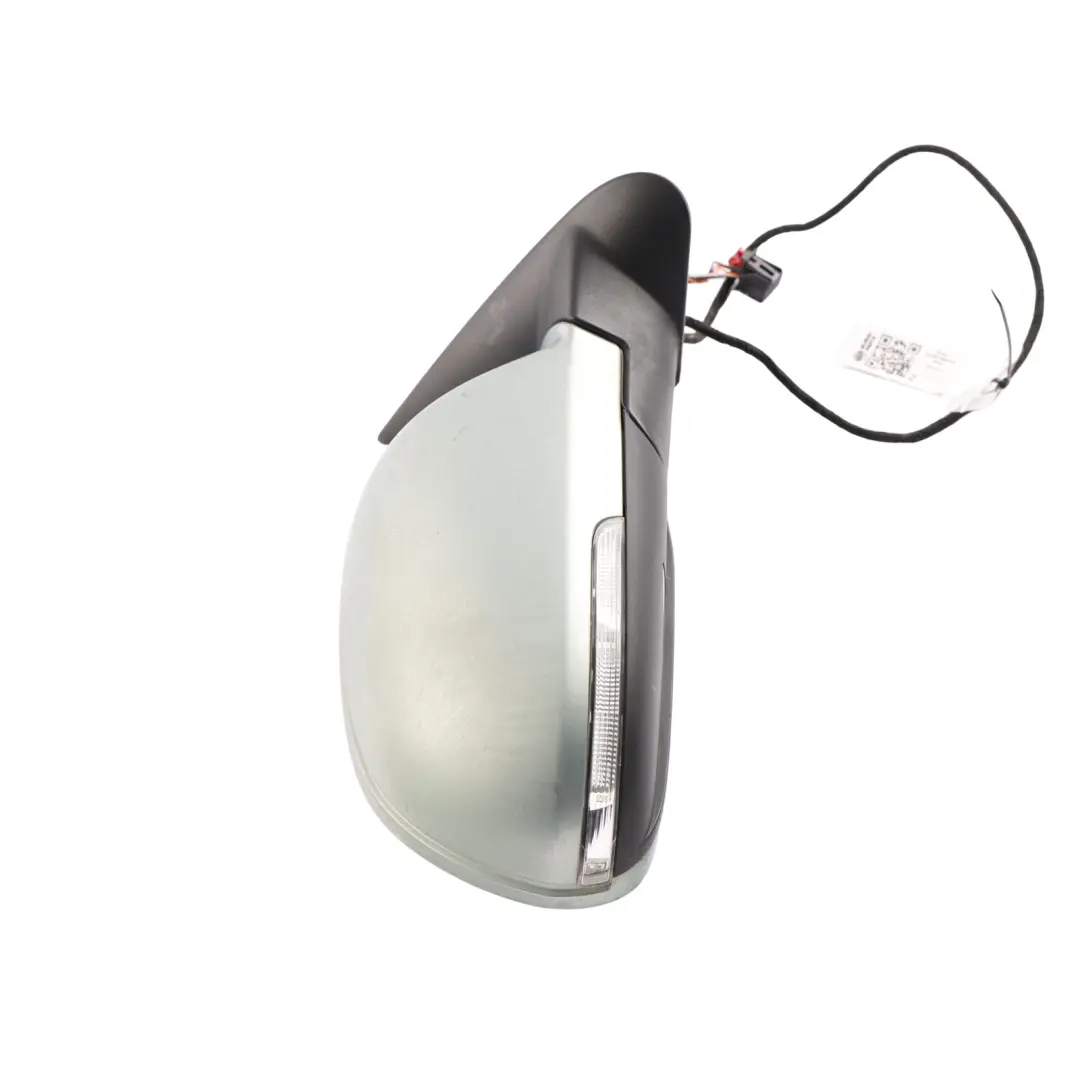 Skoda Octavia 1Z Door Wing Mirror Electric Heated Right O/S Arctic Green - 8B - SKU RHD-1Z2857508AB-ARG - Part number 1Z2857508AB