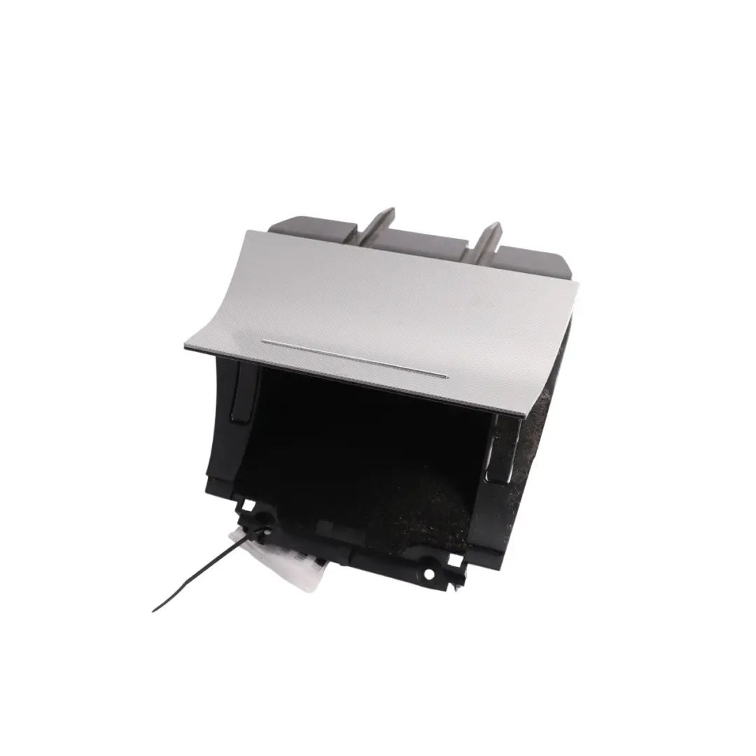 Skoda Octavia 1Z Centre Console Storage Tray Compartment Silver - SKU RHD-1Z2863077B - Part number 1Z2863077B