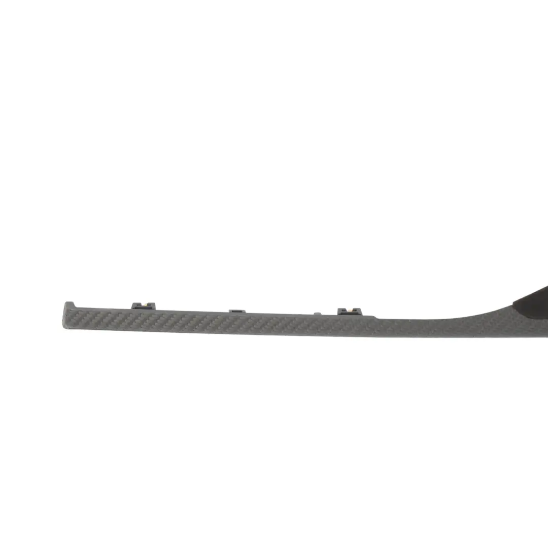 BMW F30 F36 Dashboard Trim Strip Cover Panel M Performance Carbon Alcantara - SKU RHD-2250264-1 - Part number 2250264