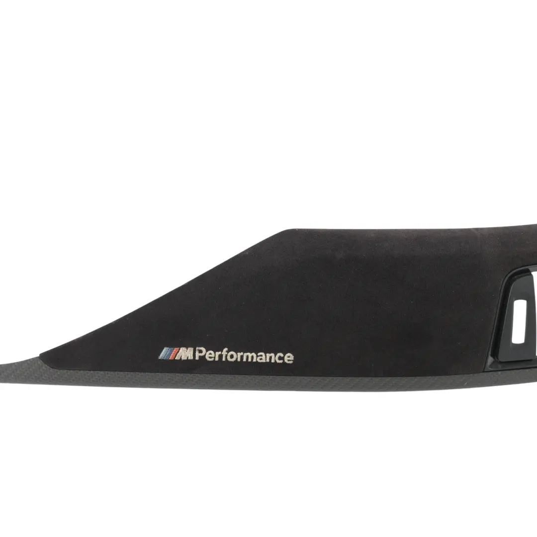 BMW F30 F36 Dashboard Trim Strip Cover Panel M Performance Carbon Alcantara - SKU RHD-2250264-1 - Part number 2250264
