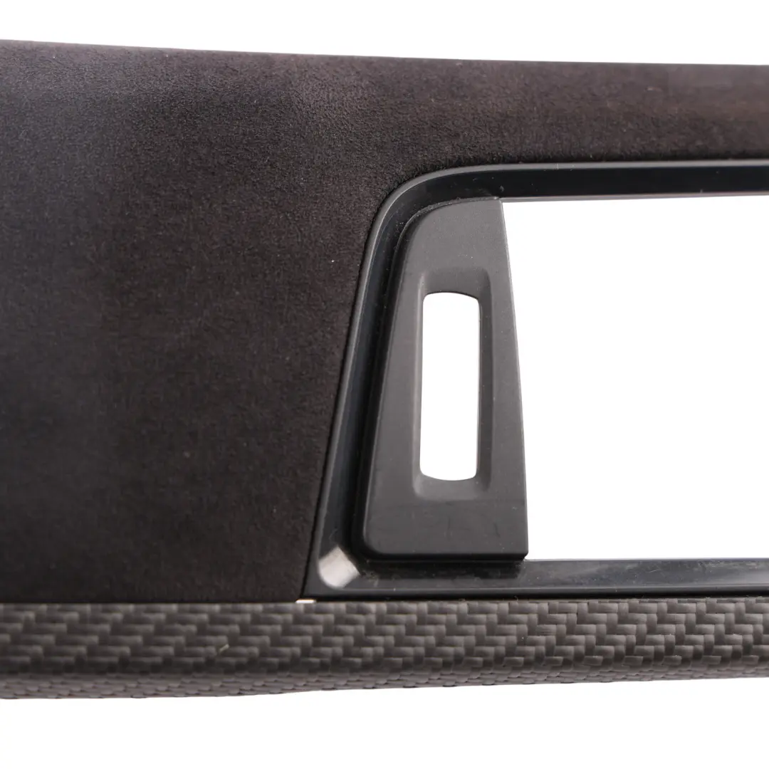 Dashboard Trim Strip Cover Panel M Performance Carbon Alcantara to BMW F30 F36 with Part number 2250264 BMW F30 F36 Dashboard Trim Strip Cover Panel M Performance Carbon Alcantara - SKU RHD-2250264-1 - Part number 2250264