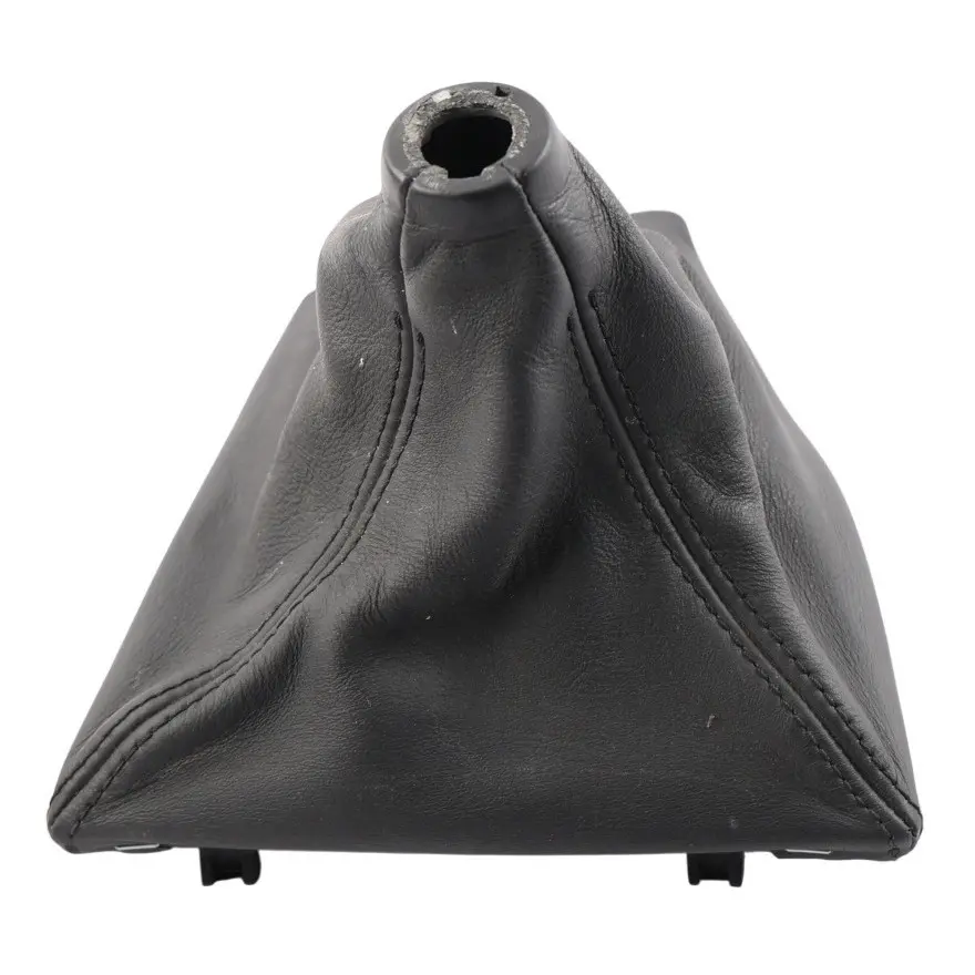 BMW F30 F31 M Sport Gear Shift Knob Selector Cover Gaiter Leather Black 2284556