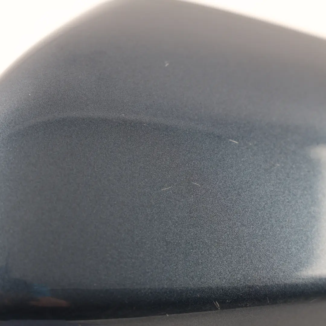 Ford Mondeo Mk5 Door Wing Mirror Heated Front Left N/S Blue Metallic - FCC - SKU RHD-2473220-BLU - Part number 2473220