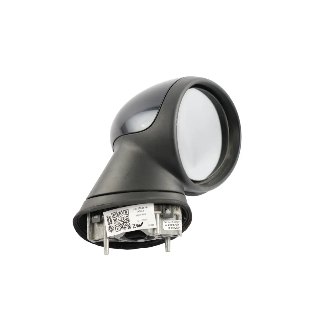 Right Door Wing Mirror O/S Astro Black Metallic A25 to Mini Cooper One R55 R56 with Part number 2755638 Mini Cooper One R55 R56 Right Door Wing Mirror O/S Astro Black Metallic A25 - SKU RHD-2755638-ASB3 - Part number 2755638