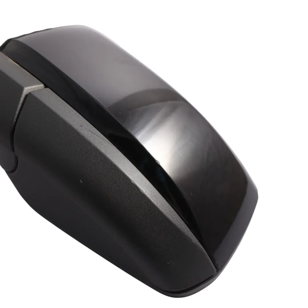 Volkswagen Caddy Mk4 Door Wing Mirror Electric Left N/S Black Painted - SKU RHD-2K7857407K-BLK - Part number 2K7857407K