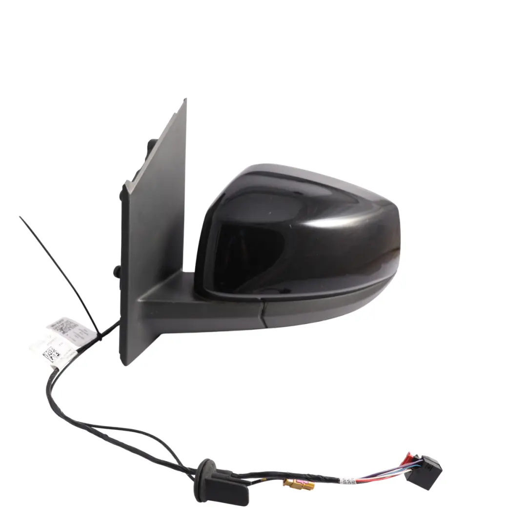 Volkswagen Caddy Mk4 Door Wing Mirror Electric Left N/S Black Painted - SKU RHD-2K7857407K-BLK - Part number 2K7857407K