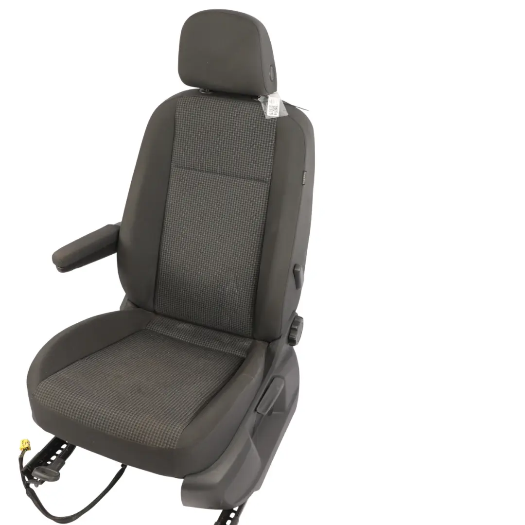 Volkswagen Caddy SB Front Seat Heated Left N/S Cloth Fabric Titan Black - SKU RHD-2K7881805BJ - Part number 2K7881805BJ
