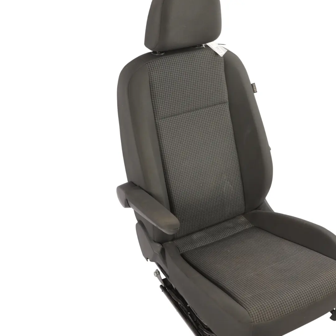 Front Seat Heated Left N/S Cloth Fabric Titan Black to Volkswagen Caddy SB with Part number 2K7881805BJ Volkswagen Caddy SB Front Seat Heated Left N/S Cloth Fabric Titan Black - SKU RHD-2K7881805BJ - Part number 2K7881805BJ