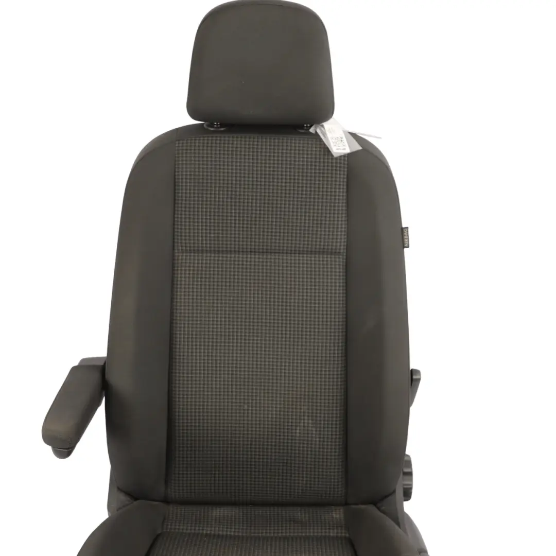 Front Seat Heated Left N/S Cloth Fabric Titan Black to Volkswagen Caddy SB with Part number 2K7881805BJ Volkswagen Caddy SB Front Seat Heated Left N/S Cloth Fabric Titan Black - SKU RHD-2K7881805BJ - Part number 2K7881805BJ