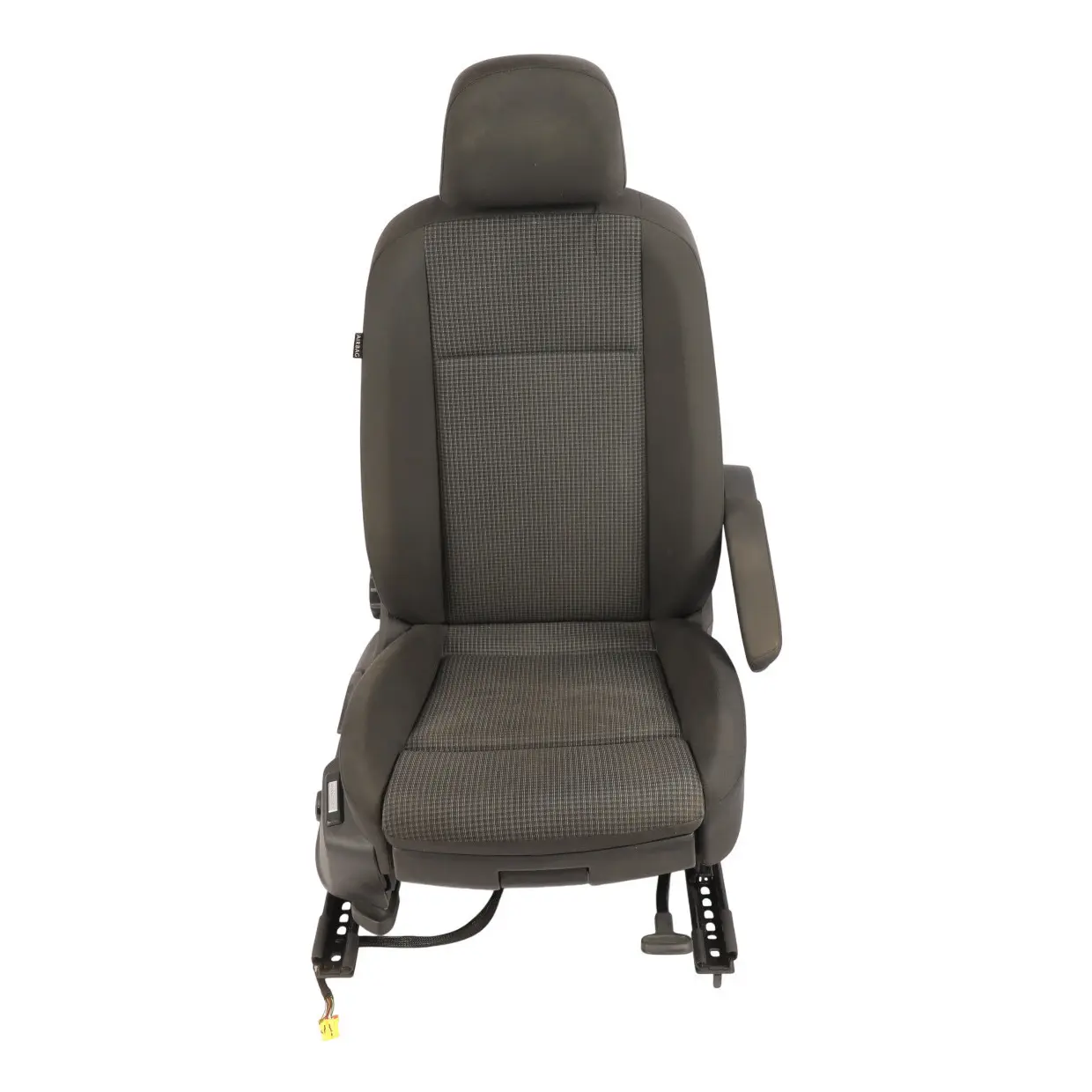 Volkswagen Caddy SB Front Seat Heated Right O/S Cloth Fabric Titan Black