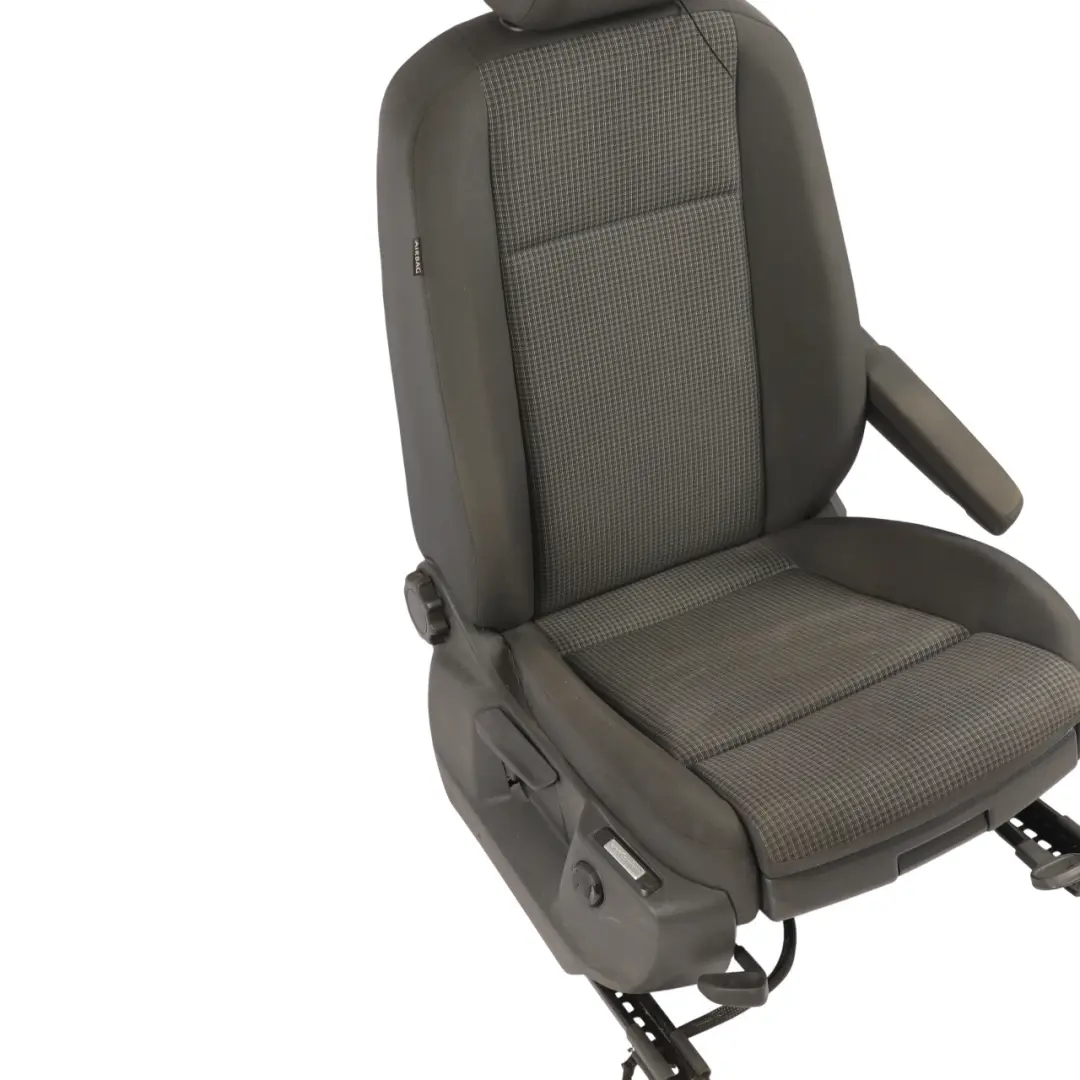 Volkswagen Caddy SB Front Seat Heated Right O/S Cloth Fabric Titan Black - SKU RHD-2K7881806AR - Part number 2K7881806AR