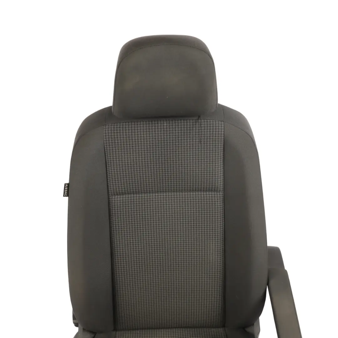 Volkswagen Caddy SB Front Seat Heated Right O/S Cloth Fabric Titan Black - SKU RHD-2K7881806AR - Part number 2K7881806AR