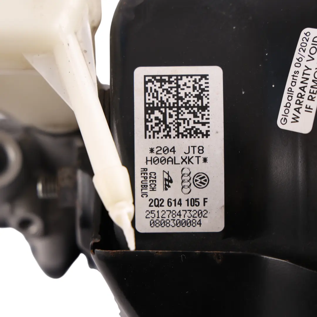 Mk5 Brake Servo Booster Master Cylinder to Seat Ibiza with Part number 2Q2614105F Seat Ibiza Mk5 Brake Servo Booster Master Cylinder - SKU RHD-2Q2614105F - Part number 2Q2614105F