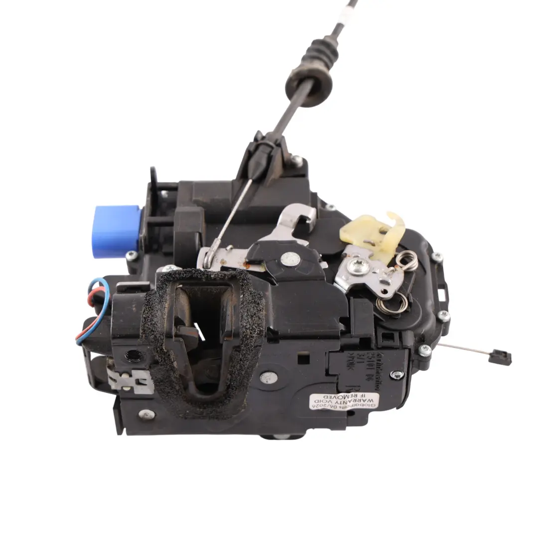 VW Transporter T6 Door Lock Mechanism Latch Catch Front Right O/S - SKU RHD-3B2837016AA-2 - Part number 3B2837016AA