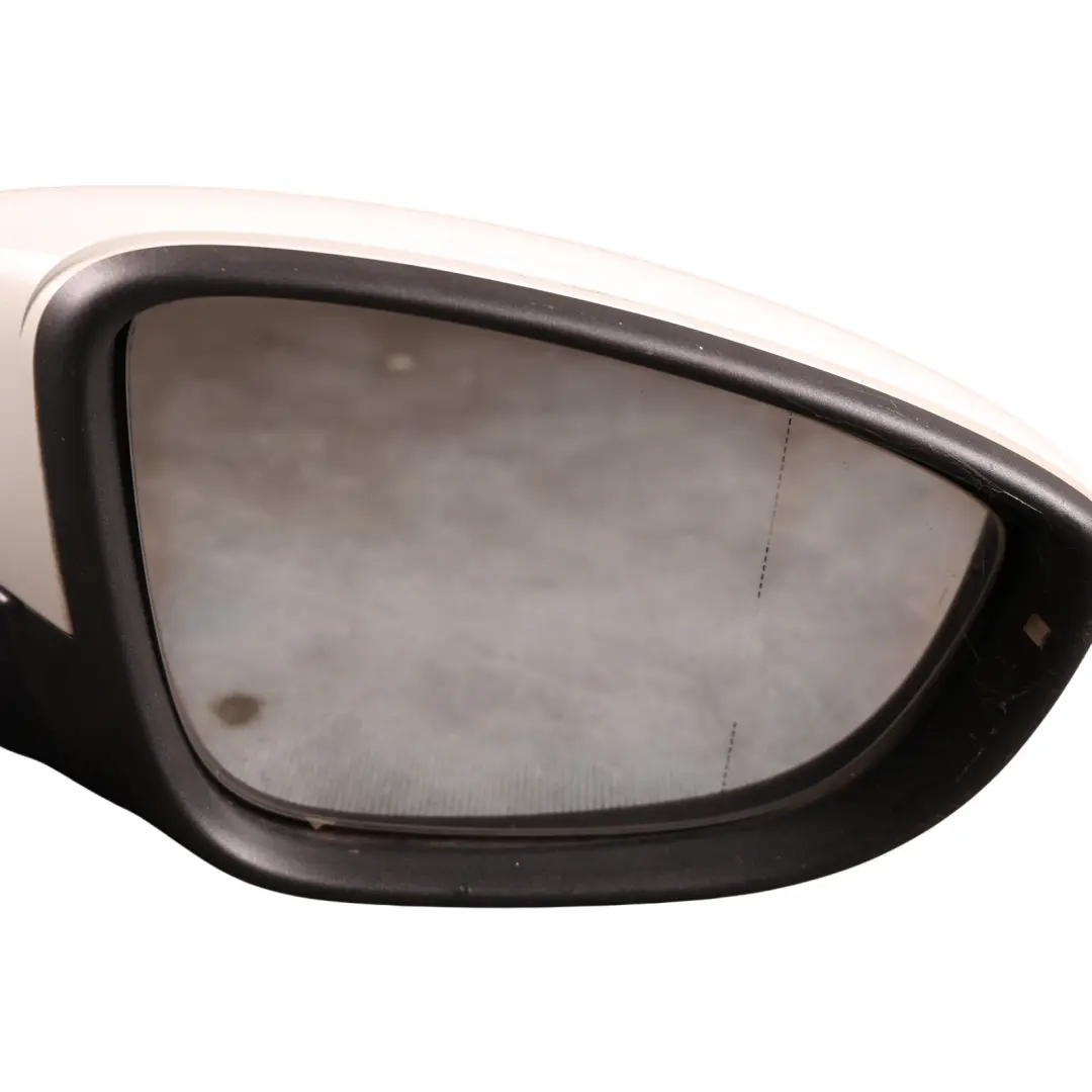VW Passat CC Exterior Door Wing Side View Mirror Right O/S Candy White B9A F9E - SKU RHD-3C8857508BT-CAN - Part number 3C8857508BT