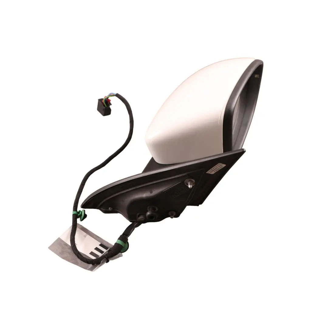 VW Passat CC Exterior Door Wing Side View Mirror Right O/S Candy White B9A F9E - SKU RHD-3C8857508BT-CAN - Part number 3C8857508BT