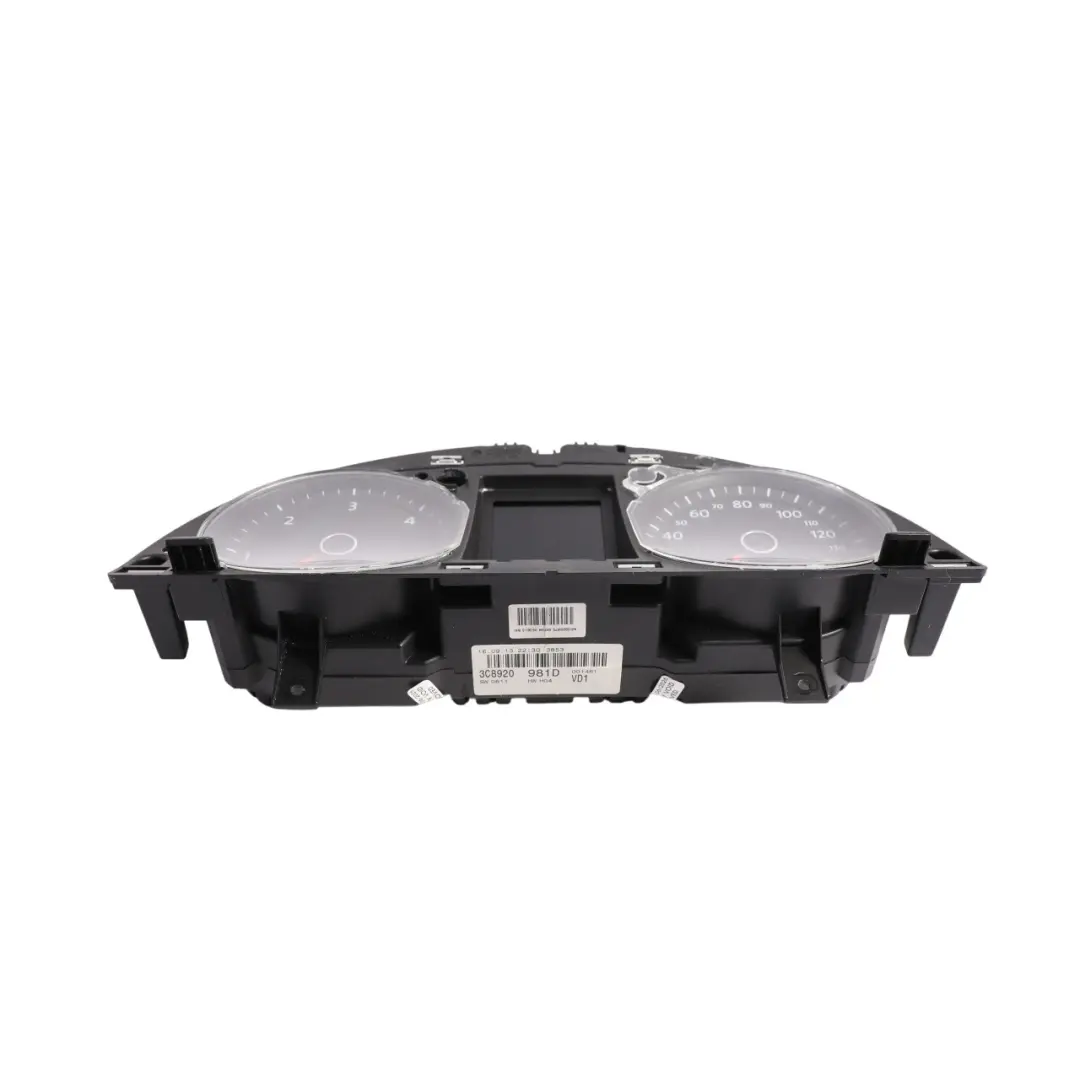 Instrument Cluster Speedometer Diesel Automatic to Volkswagen Passat CC with Part number 3C8920981D Volkswagen Passat CC Instrument Cluster Speedometer Diesel Automatic - SKU RHD-3C8920981D - Part number 3C8920981D