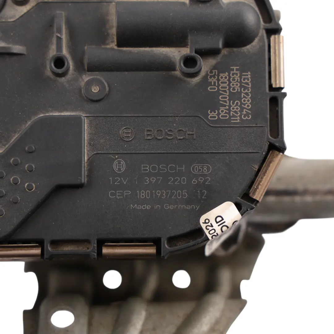 Volkswagen Passat B8 Front Window Windscreen Wiper Motor Linkage Unit - SKU RHD-3G2955023D - Part number 3G2955023D