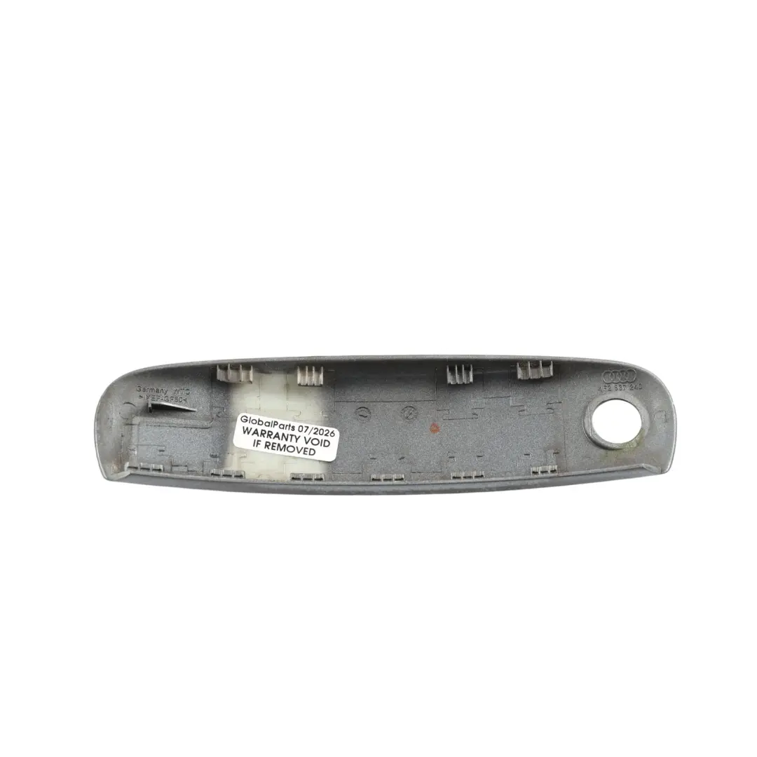 Audi A3 8P A6 C6 Front Door Pull Handle Trim Outer Right O/S Condor Grey - Y7E - SKU RHD-4F2837240-CGR - Part number 4F2837240