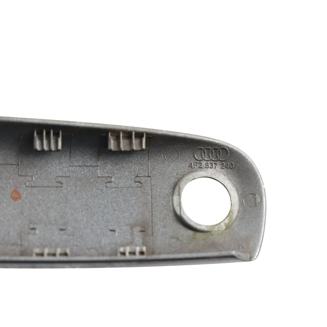 Audi A3 8P A6 C6 Front Door Pull Handle Trim Outer Right O/S Condor Grey - Y7E - SKU RHD-4F2837240-CGR - Part number 4F2837240
