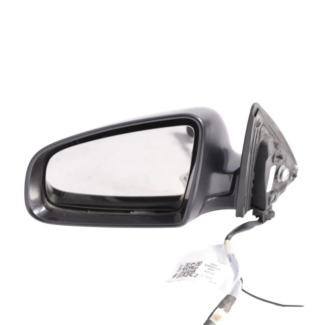 Door Wing Mirror Left N/S Oyster Grey Metallic - Z7Q to Audi A6 C6 FL with Part number 4F2858531M Audi A6 C6 FL Door Wing Mirror Left N/S Oyster Grey Metallic - Z7Q - SKU RHD-4F2858531M-OGM - Part number 4F2858531M