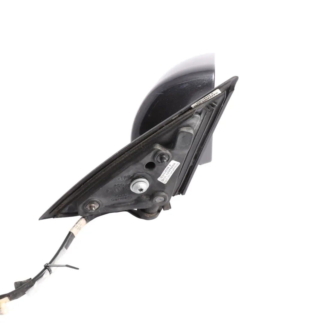 Audi A6 C6 Door Wing Mirror Electric Right O/S Oyster Grey Metallic - Z7Q - SKU RHD-4F2858532M-OGM - Part number 4F2858532M