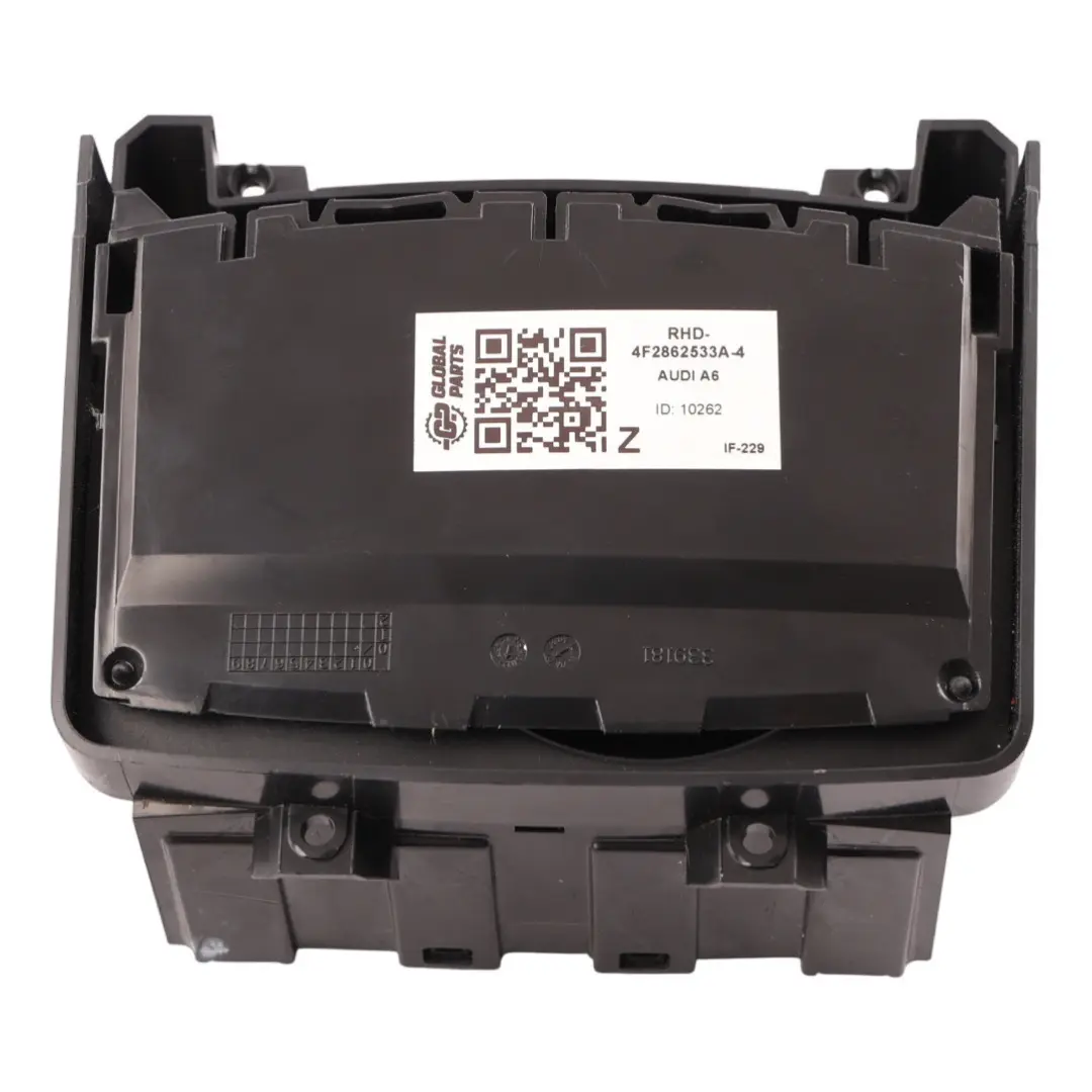 Centre Middle Console Rear Cup Holder 12V Socket to Audi A6 C6 with Part number 4F2862533A Audi A6 C6 Centre Middle Console Rear Cup Holder 12V Socket - SKU RHD-4F2862533A-4 - Part number 4F2862533A