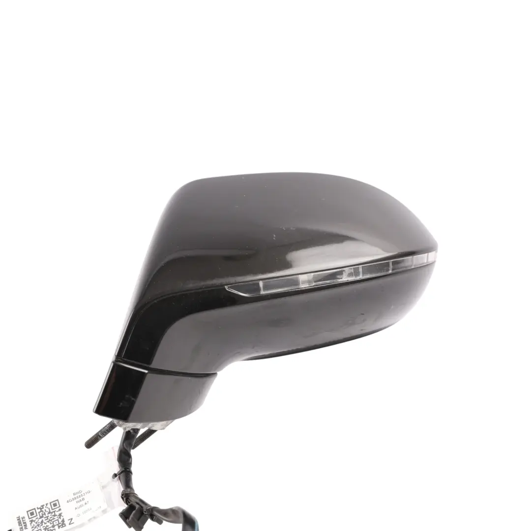 Audi A7 S7 4G Wing Mirror Base Left N/S Electric Havanna Black Metallic - Y8X - SKU RHD-4G8858531G-HBM - Part number 4G8858531G