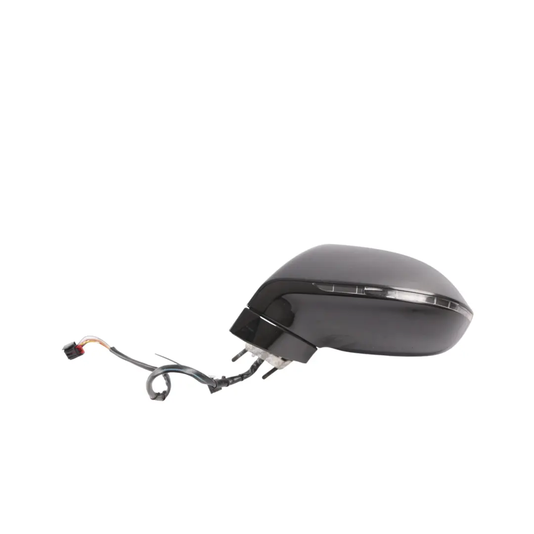 Audi A7 S7 4G Wing Mirror Base Left N/S Electric Havanna Black Metallic - Y8X - SKU RHD-4G8858531G-HBM - Part number 4G8858531G