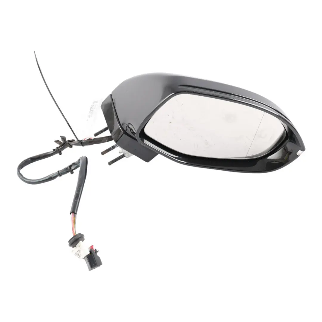 Audi A7 4G Door Wing Mirror Heated Right O/S Havanna Black Metallic - Y8X - SKU RHD-4G8858532G-HBM - Part number 4G8858532G