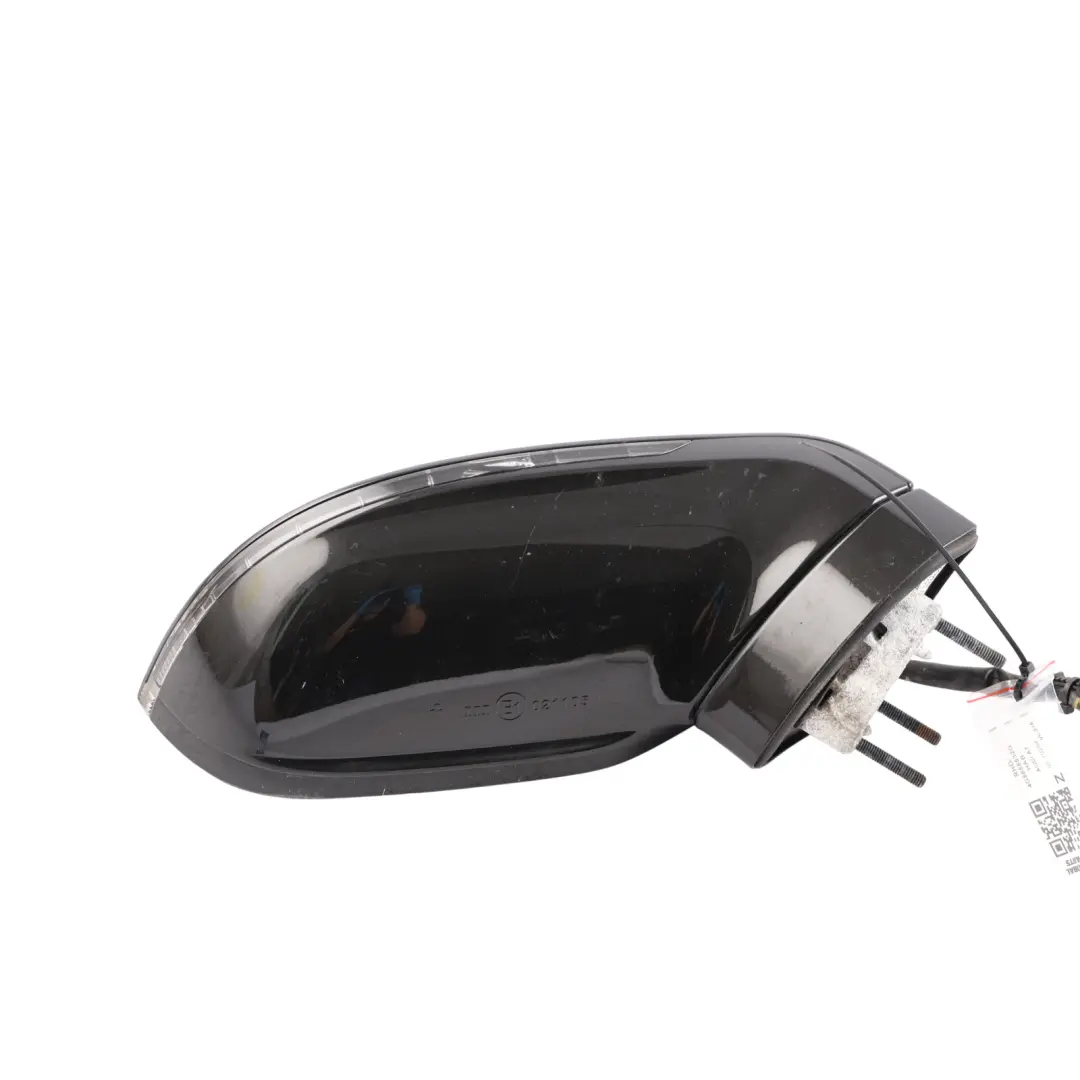 Audi A7 4G Door Wing Mirror Heated Right O/S Havanna Black Metallic - Y8X - SKU RHD-4G8858532G-HBM - Part number 4G8858532G