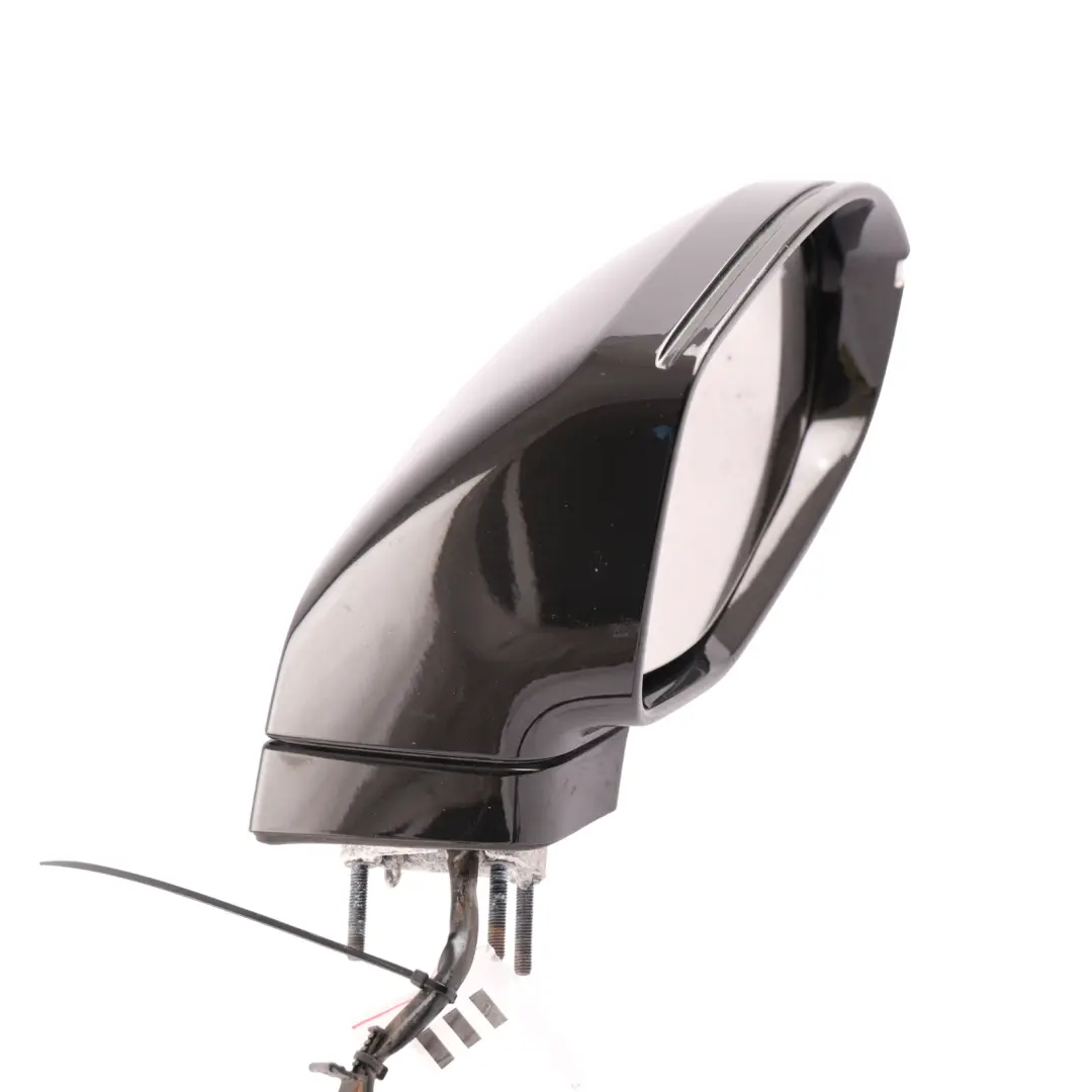 Audi A7 4G Door Wing Mirror Heated Right O/S Havanna Black Metallic - Y8X - SKU RHD-4G8858532G-HBM - Part number 4G8858532G