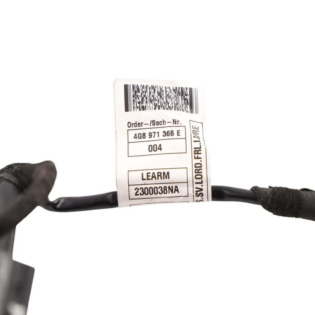 Front Seat Wiring Loom Harness Cable Left N/S to Audi A7 4G with Part number 4G8971366E Audi A7 4G Front Seat Wiring Loom Harness Cable Left N/S - SKU RHD-4G8971366E - Part number 4G8971366E