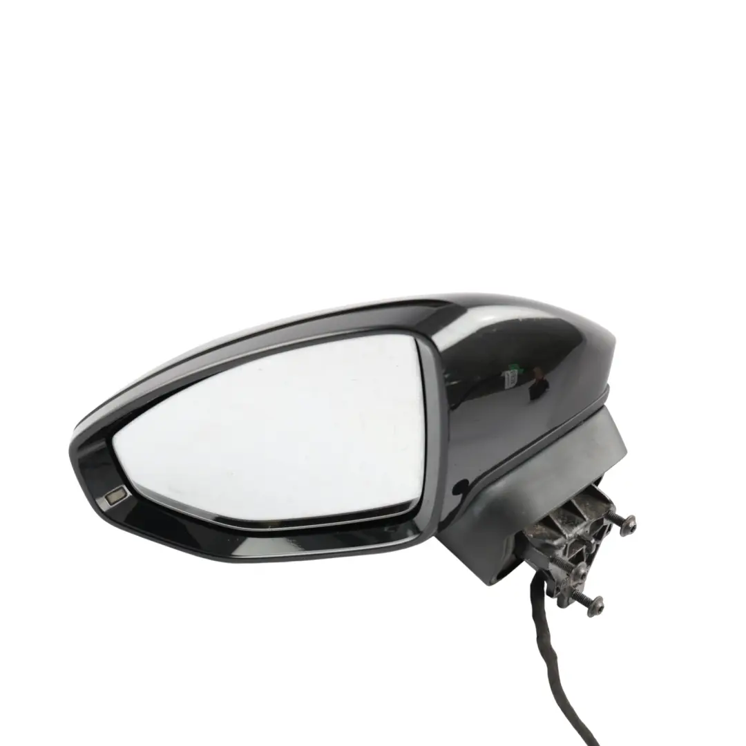 Audi A6 C8 Door Wing Mirror Electric Left N/S Mythical Black - Y9T - SKU RHD-4K2857409C-MYB1 - Part number 4K2857409C