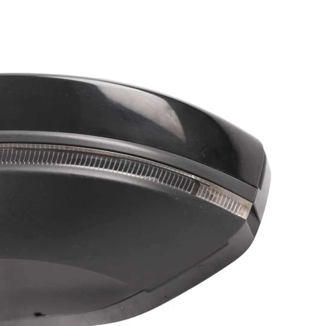 Audi A6 C8 Door Wing Mirror Electric Left N/S Mythical Black - Y9T - SKU RHD-4K2857409C-MYB1 - Part number 4K2857409C