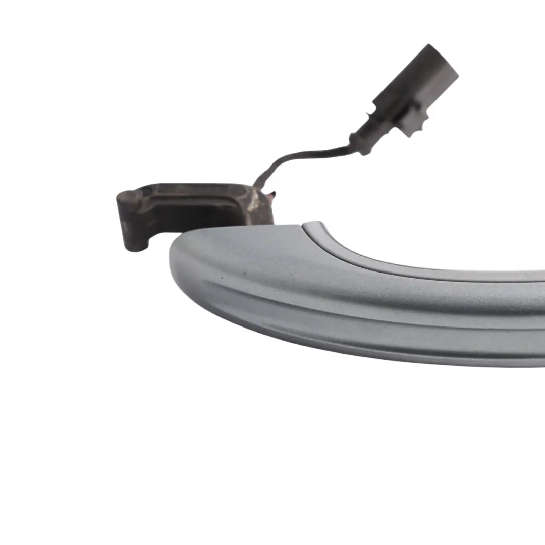 Audi Q7 4L Door Grab Handle Front Right O/S Condor Grey Metallic - Y7E - SKU RHD-4L0837205B-CGR - Part number 4L0837205B