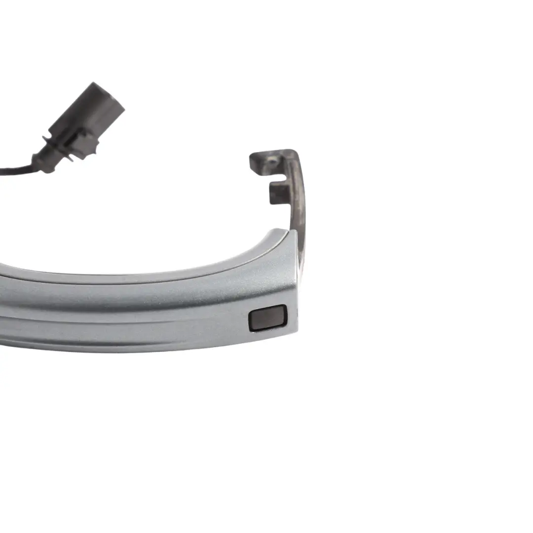 Audi Q7 4L Door Grab Handle Front Right O/S Condor Grey Metallic - Y7E - SKU RHD-4L0837205B-CGR - Part number 4L0837205B